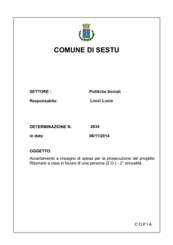 COMUNE DI SESTU