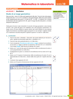 (similitudine) con GeoGebra (Sasso)