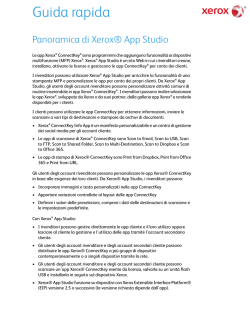 Guida rapida - Xerox Support and Drivers