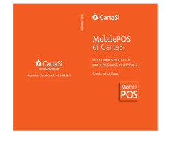 MobilePOS di CartaSi