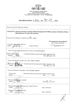n&deg;244/2014 - Istituto Lazzaro Spallanzani