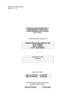 14100_Capitolato RCA Filobus Lotto D