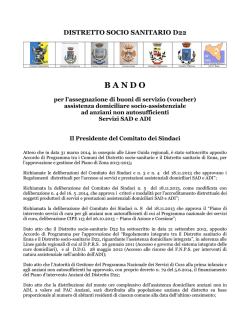 Bando ADI - SAD (3) - Comune di CENTURIPE
