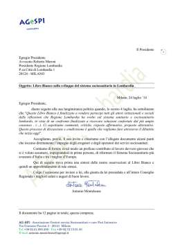 Documento AGeSPI - LombardiaSociale
