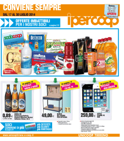 sconti - Unicoop Tirreno