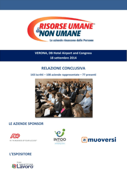 scarica la relazione conclusiva