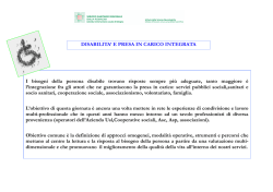 I bisogni della persona disabile trovano risposte sempre pi&ugrave;