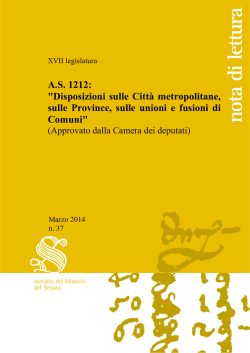 AS 1212 - Senato della Repubblica