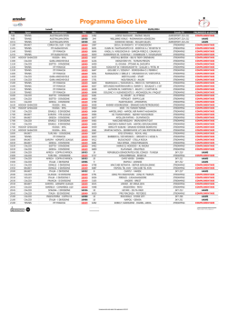 PROGRAMMA GIOCO LIVE