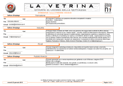LA VETRINA (pdf) - Comune di Pordenone