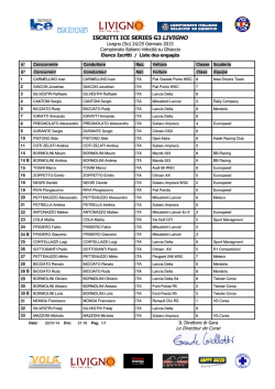 ISCRITTI ICE SERIES G3 /,9,*12