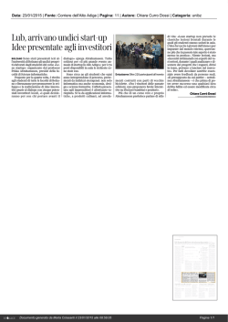 Rassegna stampa - Science South Tyrol