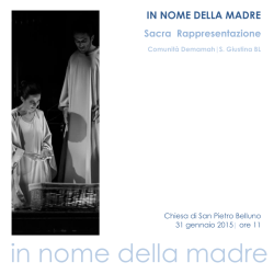 IN NOME DELLA MADRE