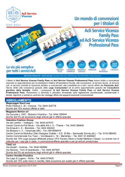 ABBIGLIAMENTO - ACLI Vicenza