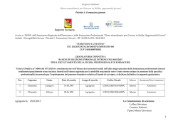 Regione Siciliana Piano straordinario per il lavoro in Sicilia