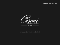 Scarica il Company Profile