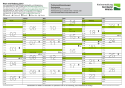 Abfallkalender 2015