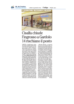 lo negoziale - UIL del Trentino