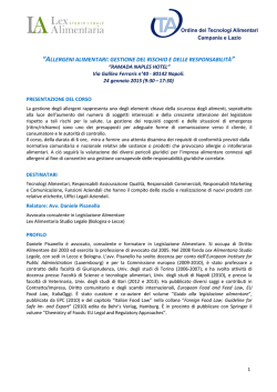 Corso Formativo del 24.01.2015