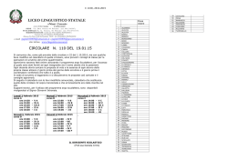 110D - scrutini Primo quadrimestre