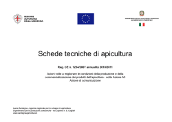 Schede tecniche di apicoltura