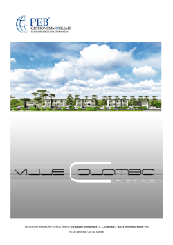 Brochure - Casa Infernetto PEB Immobiliare
