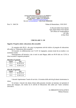 Circolare n. 138 - Liceoodierna.it
