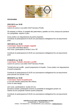 scarica il programma stampabile in pdf