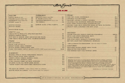 Salumi Formaggi secondi CONTORNI GIARDINi fritti