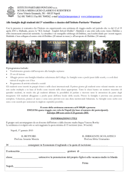 Dublino 2015 Dublino 2015