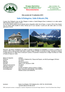 Punta S - Gruppo Alpinistico "Amici di S.Martino BA"