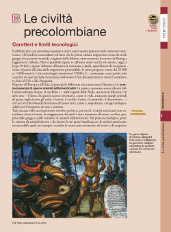 Le civilt&agrave; precolombiane
