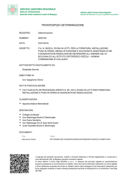 FRONTESPIZIO DETERMINAZIONE