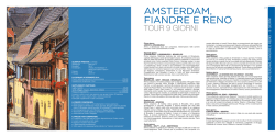 AMSTERDAM, FIANDRE E RENO
