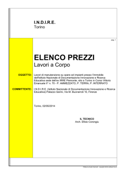 All. 2 - Elenco prezzi