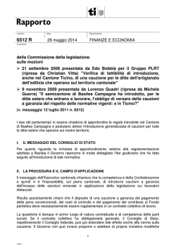 versione in formato pdf - Repubblica e Cantone Ticino