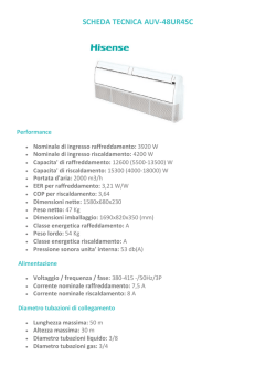 SCHEDA TECNICA AUV-48UR4SC