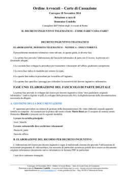 scarica/visualizza ebook - Foroeuropeo a cura di Domenico Condello