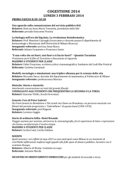 Cliccate qui. - Liceo classico Giovanni Berchet