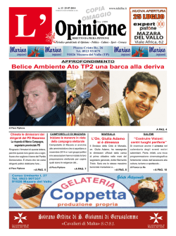 Belice Ambiente Ato TP2 una barca alla deriva