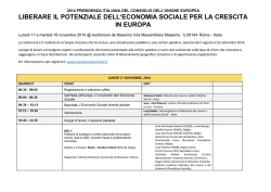 Programma - Impronta Etica