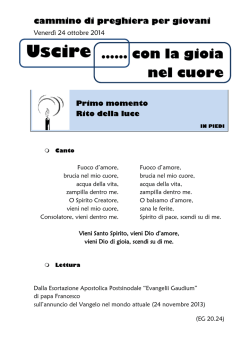 Libretto della preghiera