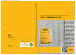 MALTA LEGGERA MULTIPOR