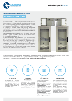 Soluzioni per il futuro. - Marini Impianti Industriali