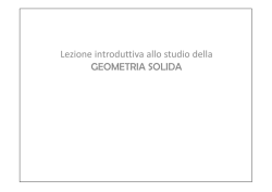 Geometria solida - Feliciano Capone