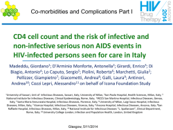 Non infective SNAE - Fondazione ICONA