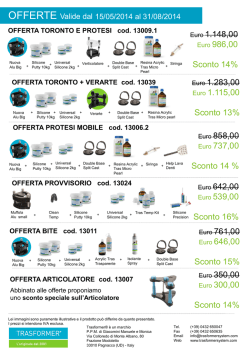 Euro 642,00 Euro 539,00 Sconto 16% Euro 1.148,00 Euro 986,00