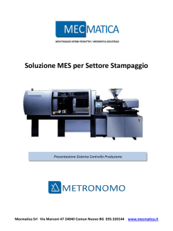 Metronomo stampaggio