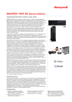 MAXPRO&reg; NVR XE (Xpress Edition)