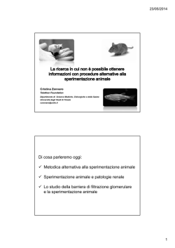 patologie renali - Universit&agrave; degli Studi di Trieste